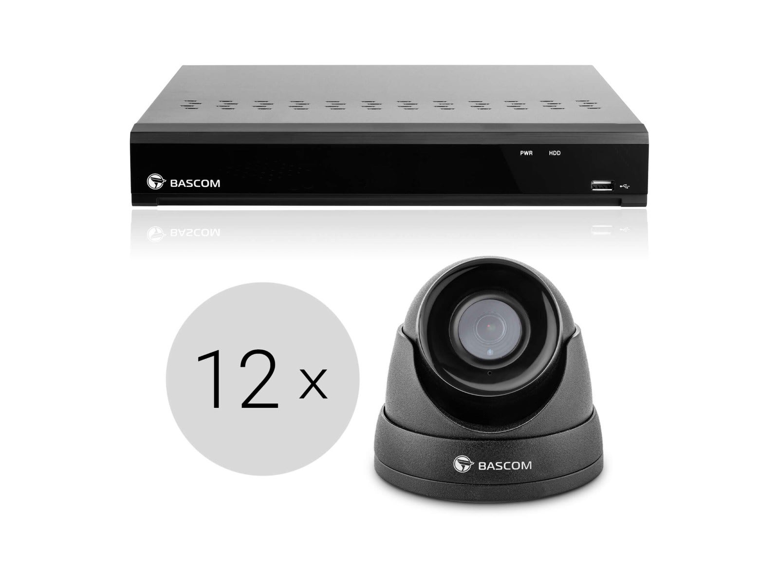 Système sans fil à 12 dômes