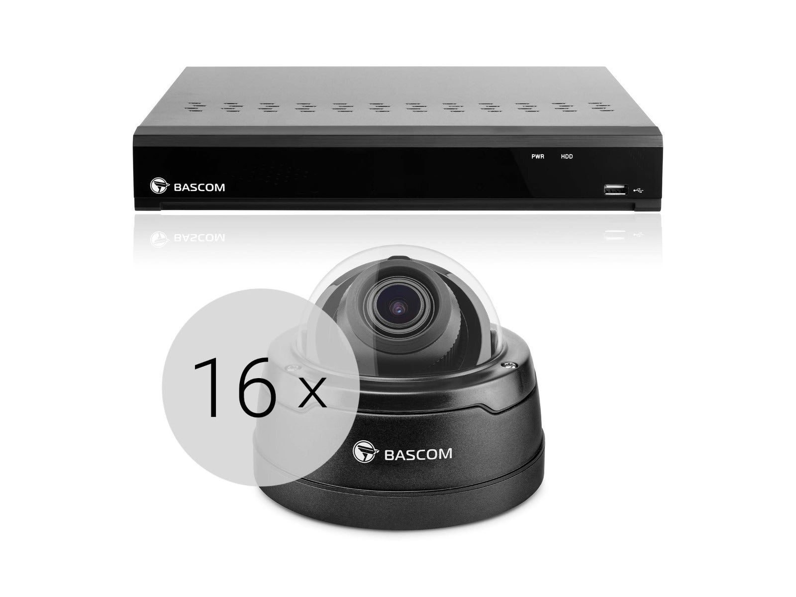 Système sans fil à 16 dômes PRO