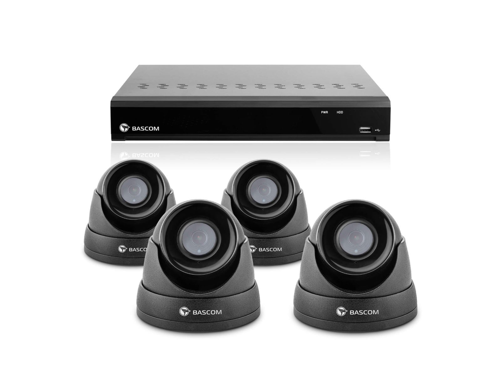 Système sans fil à 4 dômes