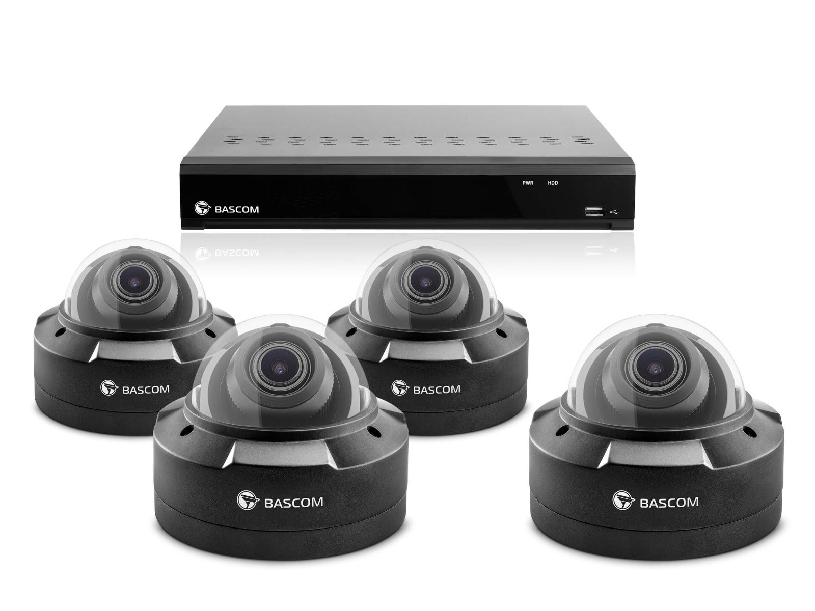 Système sans fil à 4 dômes PLUS