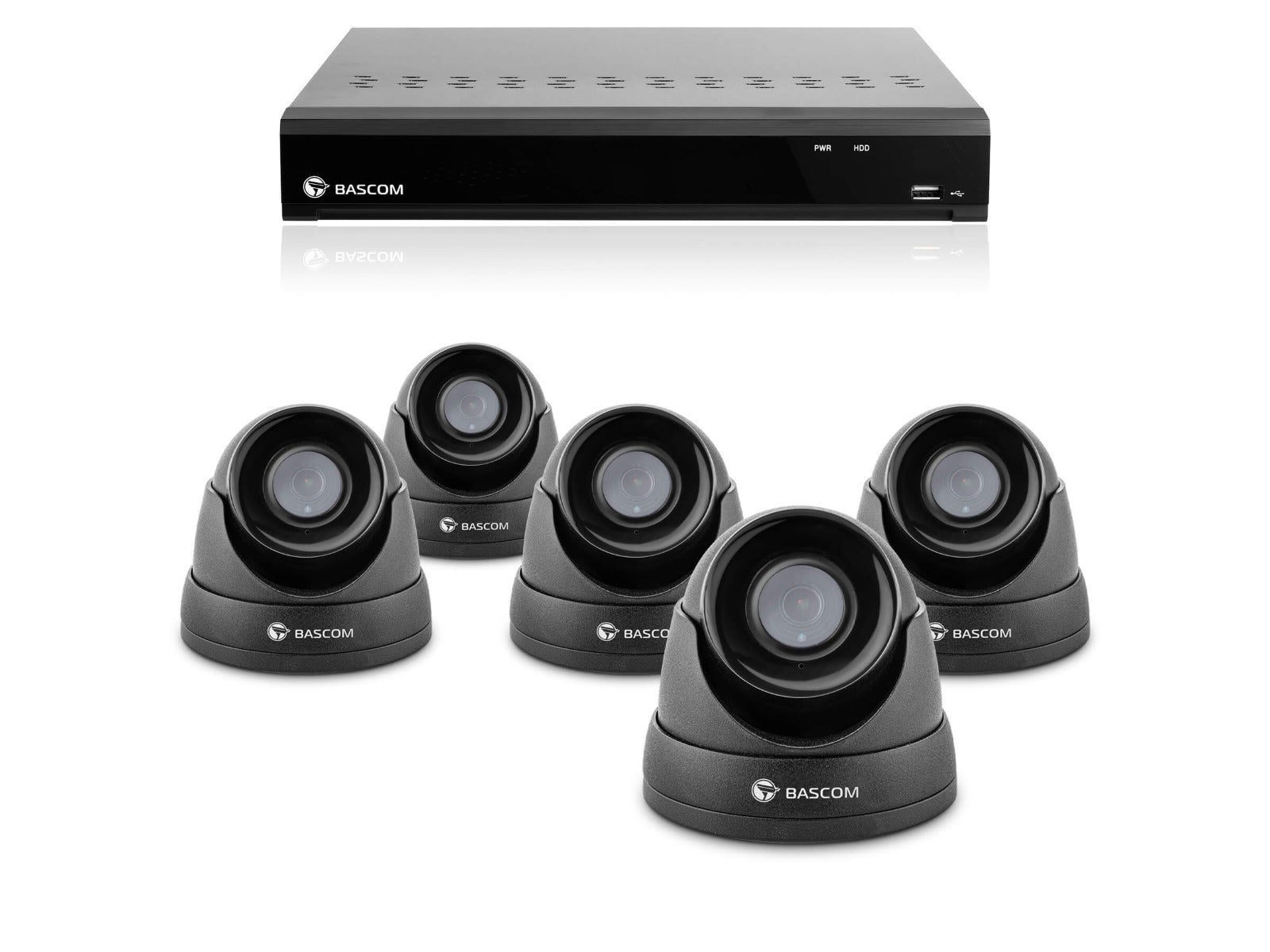 Système sans fil à 5 dômes