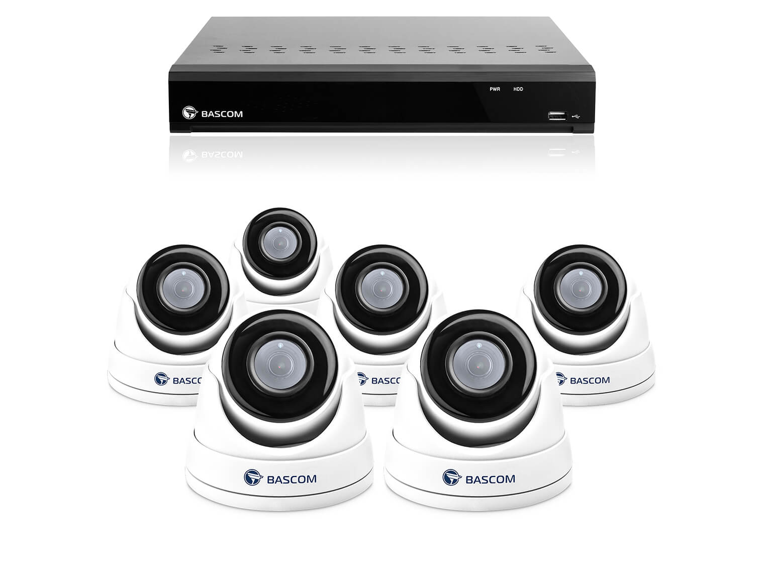 Système filaire à 6 dômes