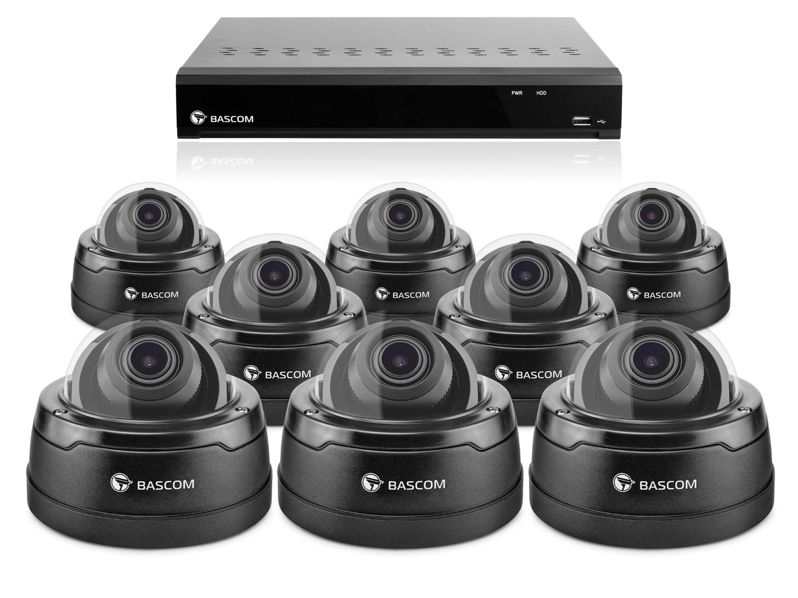 Système sans fil à 8 dômes PRO