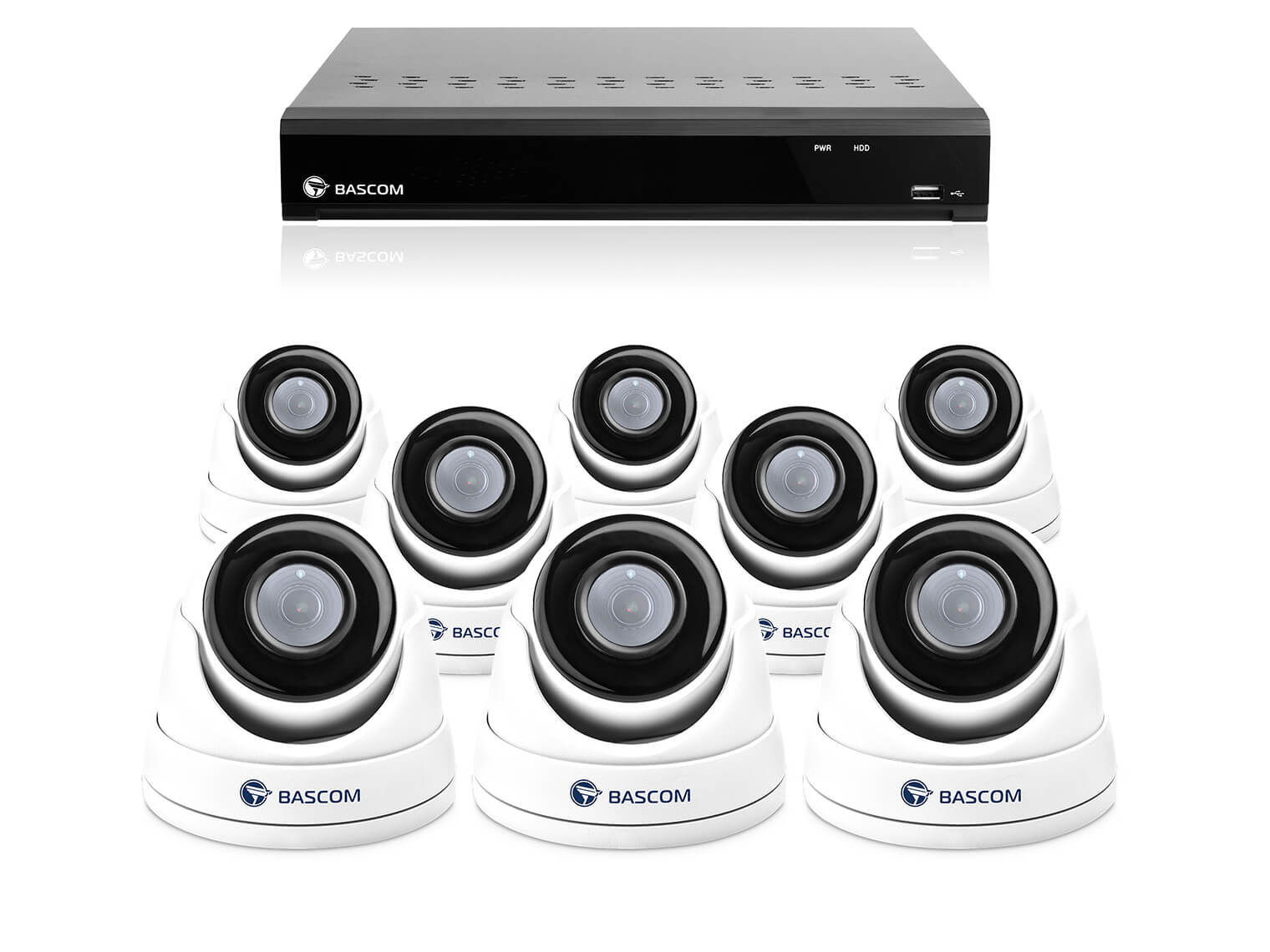 Système filaire à 8 dômes